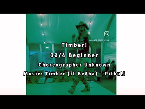 Timber Line Dance Tutorial