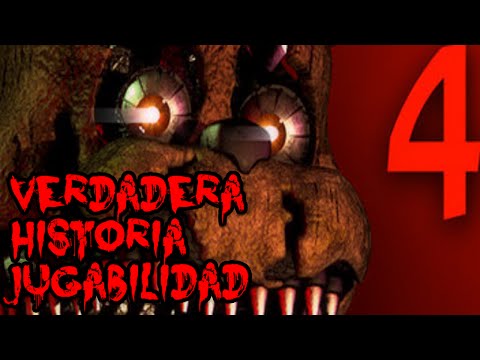 La Verdadera Historia y Jugabilidad De Five Nights At Freddy's 4 | FNAF 4