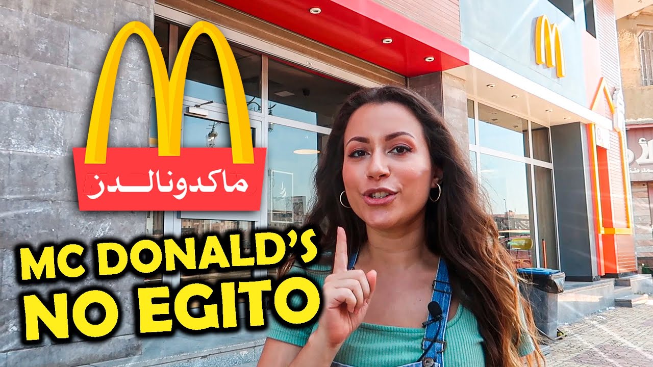MC DONALD'S NO EGITO! 🇪🇬 PROVAMOS O MENU SECRETO | Brasileira no Egito