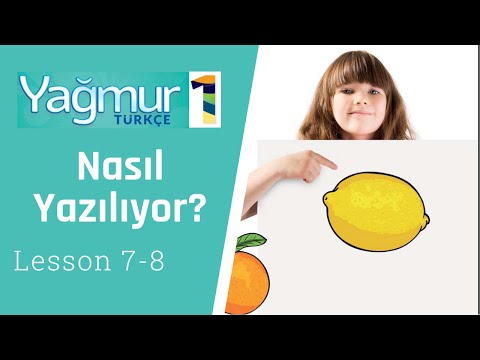 Learn Turkish Lesson 7 and 8, How do you spell that?,  - Nasıl yazılıyor?