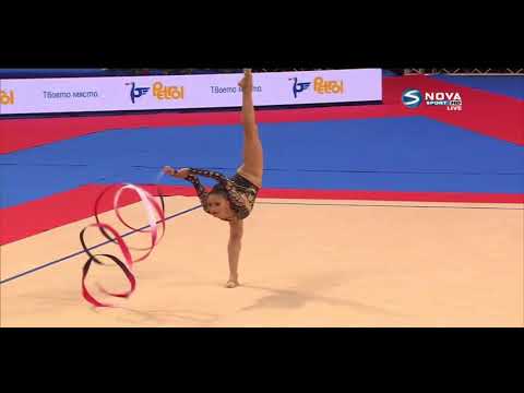 Neviana VLADINOVA (AA) ribbon - World cup Sofia 2019