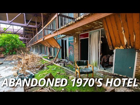Inside a 1970's ABANDONED Days Inn Hotel