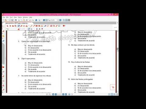 Test de personalidad, casuística civil policial 1