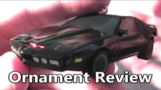 Knight Rider KITT 2013 Hallmark Ornament Review - The No Swear Gamer