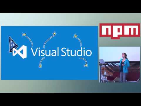 npmCamp 2016 - Node.js and Microsoft: A love story about developer tools by Sara Itani