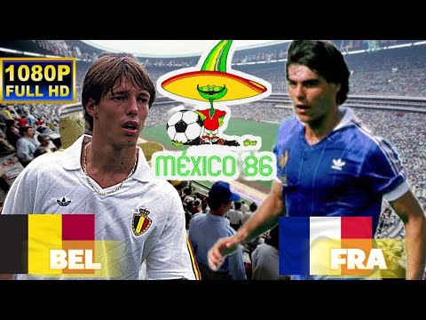 FRANCE vs BELGIUM 4-2 / Third place play-off/ WORLD CUP MEXICO 1986 /Full HD 1080p