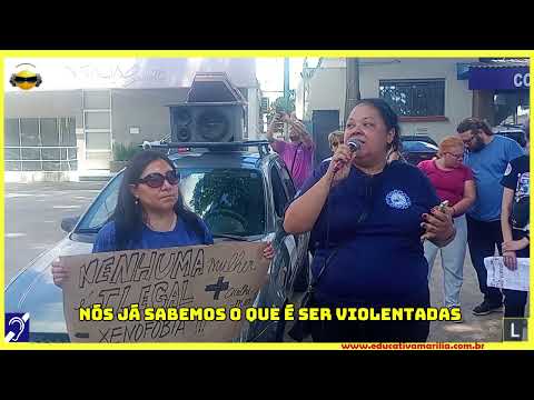 Tv Eduvcativa Coletivo de Mulheres Marília S.P. Toda a Sociedade contra o Feminicídio. 14 de Março de 2.026