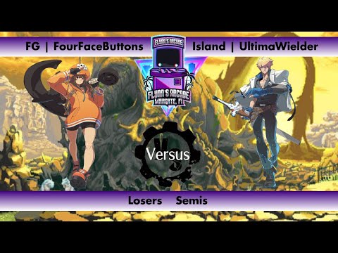 Flynn's Arcade 082 Losers Semis - FG | FourFaceButtons (May) VS Island | UltimaWielder (Ky Kiske)