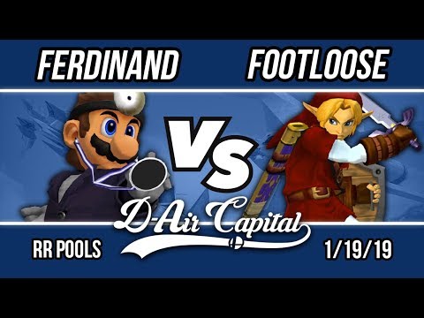 D-Air Capital 13 - Ferdinand (Dr. Mario) Vs. Footloose (Link) - RR Pools