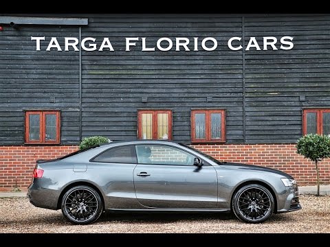 Audi A5 Black Edition Plus 2.0 TDI Quattro in Daytona Grey London UK