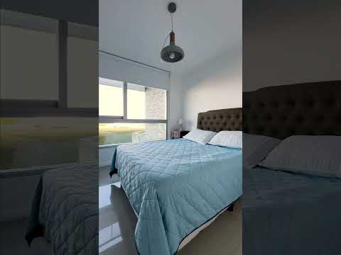 Video de YouTube - Frente a playa mansa, espectacular vista, desde el living comedor y los 3 dormitorios .