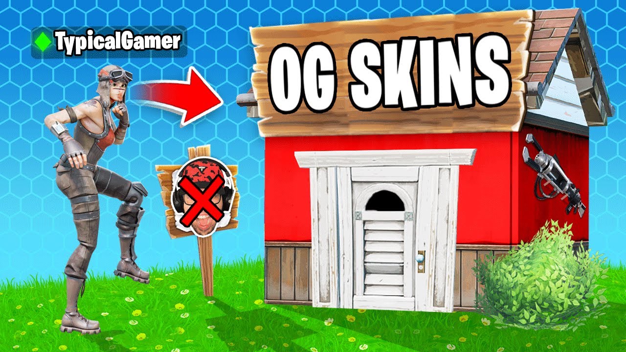 I Went UNDERCOVER in an OG ONLY Tournament! (Fortnite)