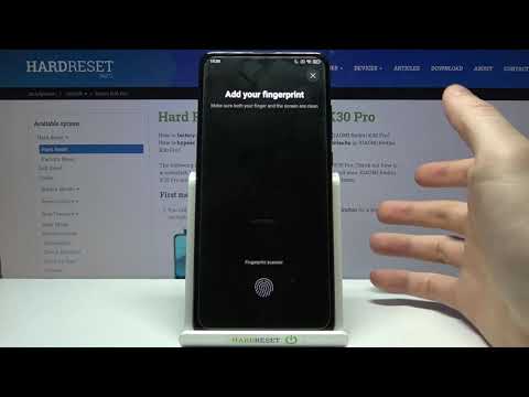 How to Add Fingerprint to XIAOMI Redmi K30 Pro – Scan Fingerprint