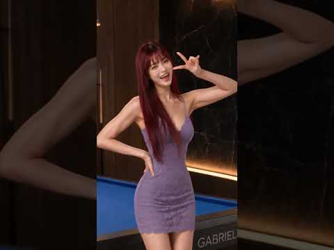 당구장에서 프리티걸 챌린지 하는 Hanabi 하나비