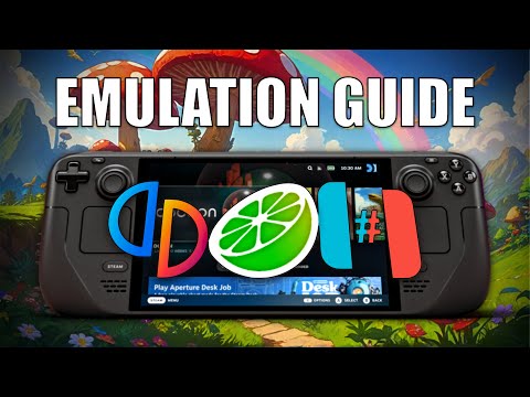 Steam Deck Switch Emulation Guide and Adding Controllers