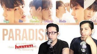 GUYS REACT TO BTS (방탄소년단) 'Paradise (낙원)'