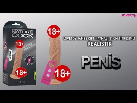 Lovetoy Nature Cock Leo Çift Katmanlı 21 cm Titreşimli Realistik Penis