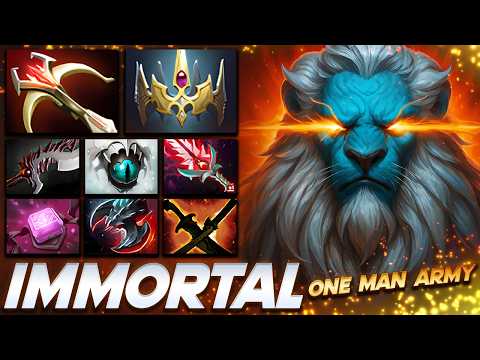 Phantom Lancer Immortal One Man Army - Dota 2 Pro Gameplay [Watch & Learn]