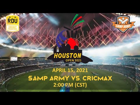 Houston Open 2021: Samp Army vs. CricMax