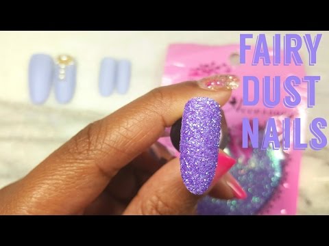 How To | Glitter | Fairy Dust | Gel Nail | Nails Art...