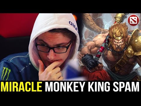 Miracle just can't stop picking Monkey king in his games
