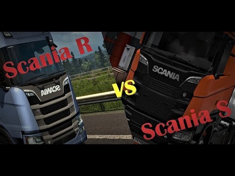 Which Is Faster New Scania R Or Scania S? 0-60MPH Test ETS2