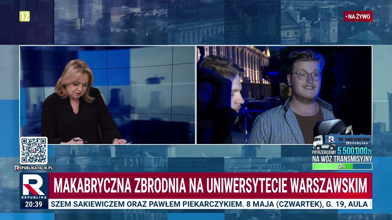 Makabryczna zbrodnia na Uniwersytecie Warszawskim | Gość Dzisiaj