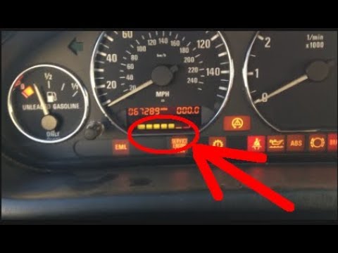 BMW Z3 oil service reset easy fast