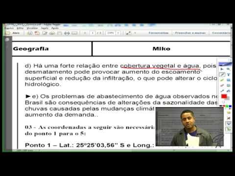 Comentários e resolução da prova do vestibular UFPR 2014/2015
