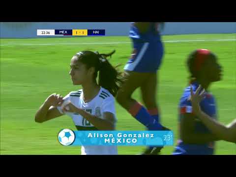 CU17W 2018: Mexico vs Haiti Highlight