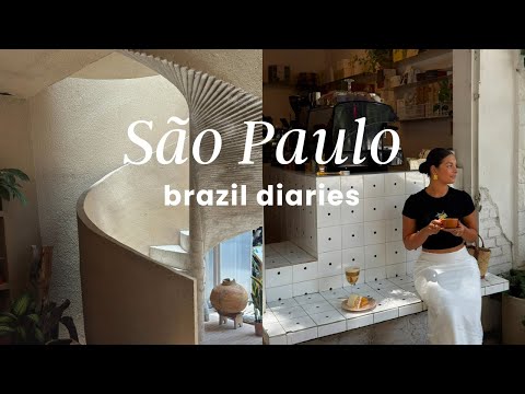 são paulo vlog 2025 | cool cafes, thrifting & our final days in brazil 🇧🇷☕️