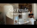 São Paulo Vlog 2025 Cool Cafes Thrifting Our Final Days In Brazil ️