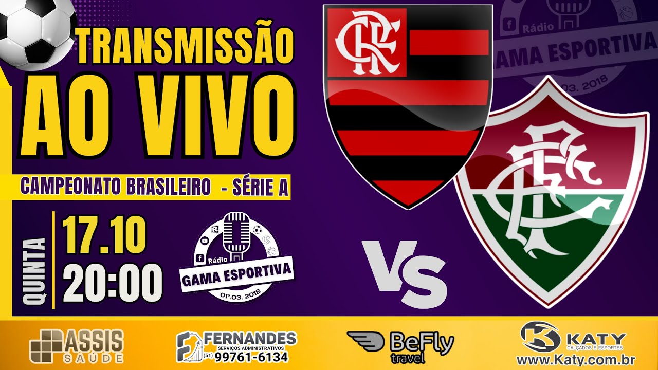 Flamengo x Fluminense - Brasileirão - Série A - Maracanã - Ao Vivo