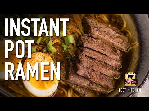 Instant Pot Beef Ramen Recipe