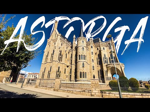 ASTORGA, Spain City Center Walking Tour [4K 60 FPS, Shot on iPhone 11]