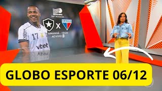 GLOBO ESPORTE BOTAFOGO/ ÚLTIMO JOGO NO NILTÃO. 
