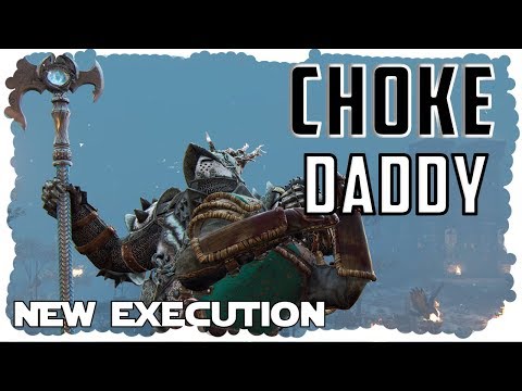 INSANE NEW Lawbringer EXECUTION: "Chokehold" - For Honor