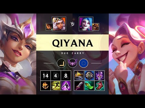 Qiyana ADC vs Jinx - EUW Master Patch 25.15