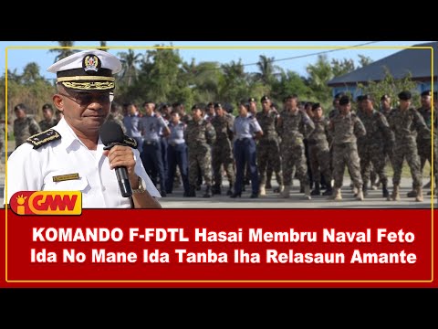 Komando F-FDTL hasai membru Naval feto 1 no mane 1 tanba iha relasaun amante