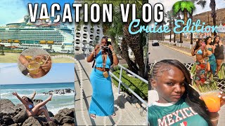 4 DAY CRUISE VLOG 🛳️🌴 | Mexico Girls Trip, Drinks & Island Days