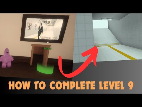 HOW TO COMPLETE LEVEL 9 | ROBLOX SHORT CREEPY STORIES