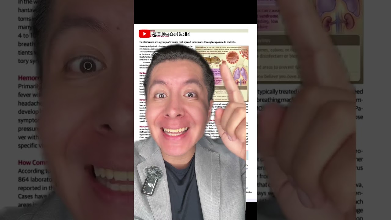 🚨HANTAVIRUS 🦠: Médico REVELA TODA la VERDAD‼️| Mr Doctor