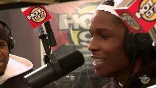 ASAP Rocky Freestyle on Funkmaster Flex