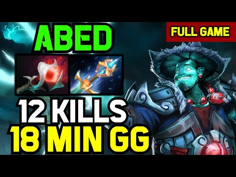 Abed Signature Hero MID Storm spirit Calculated Plays with NO DEATH