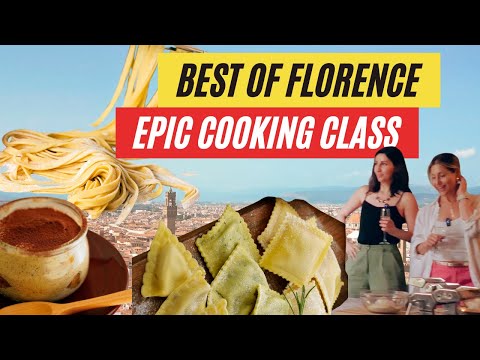 Epic Cooking Class in Florence! A True Tuscan Culinary Adventure!