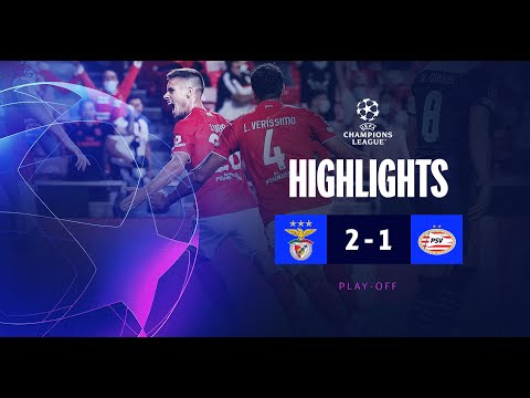 RESUMO/HIGHLIGHTS: SL Benfica 2-1 PSV