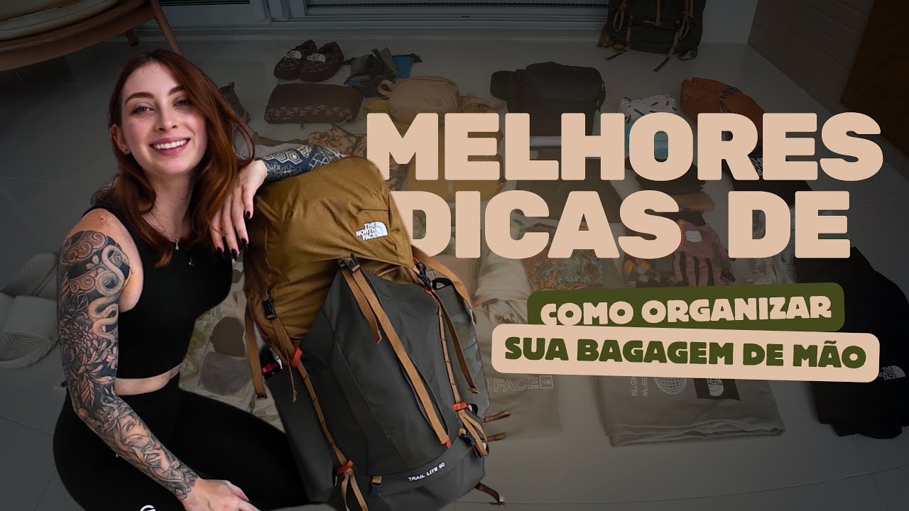 Como Montar a Bagagem de Mão PERFEITA para 30 Dias de viagem: Do inverno ao Verão!