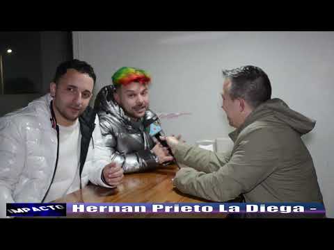 La Diega y Hernan Prieto stand up