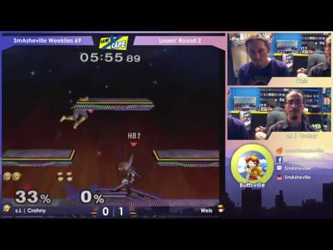 SW69 Losers' R2 - Weis (Captain Falcon) vs s.L | Crohny (Young Link/Link)