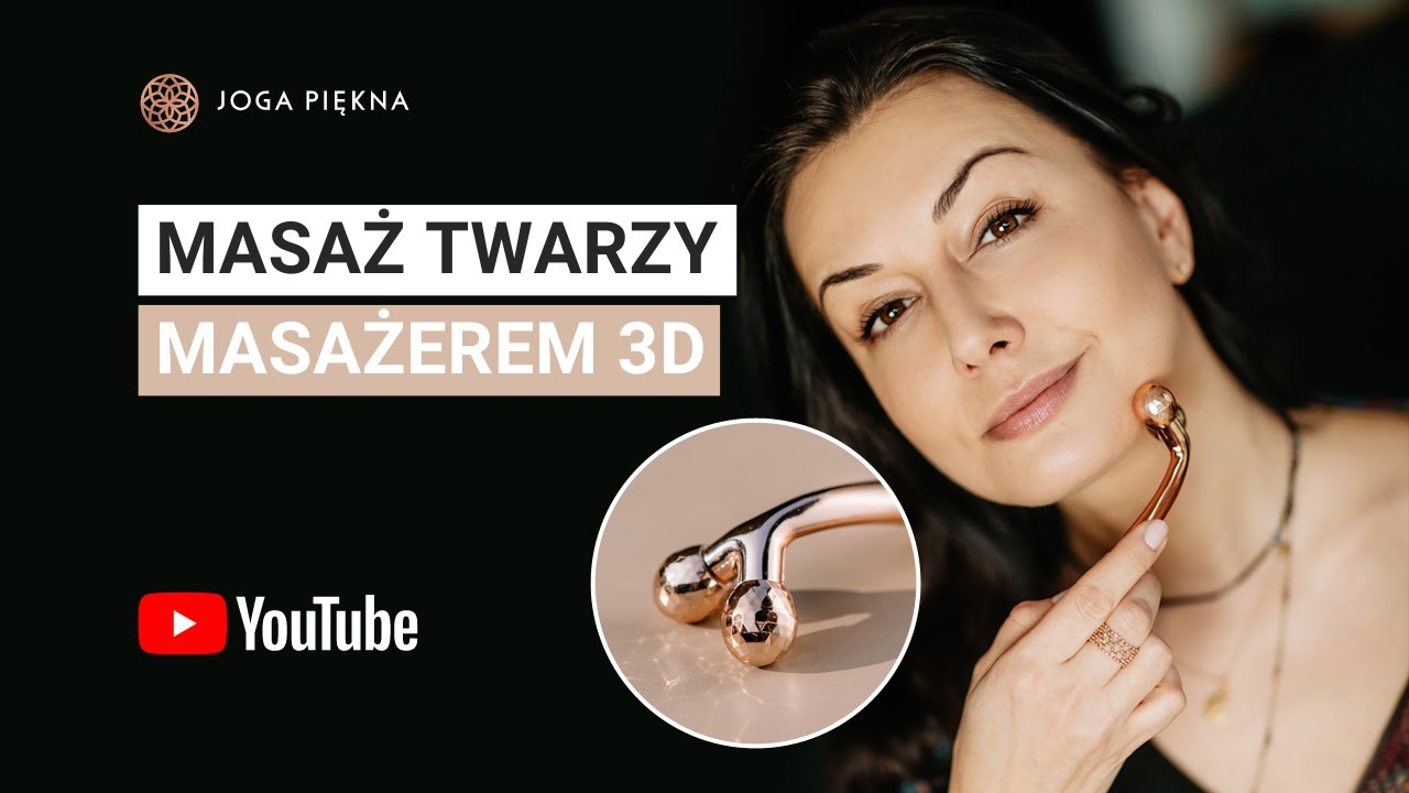 Masaż twarzy masażerem 3D 💆🏻‍♀️